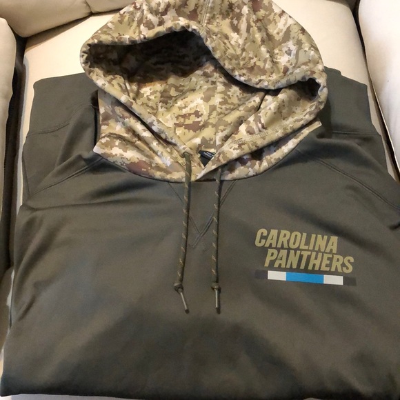 carolina panthers military hoodie
